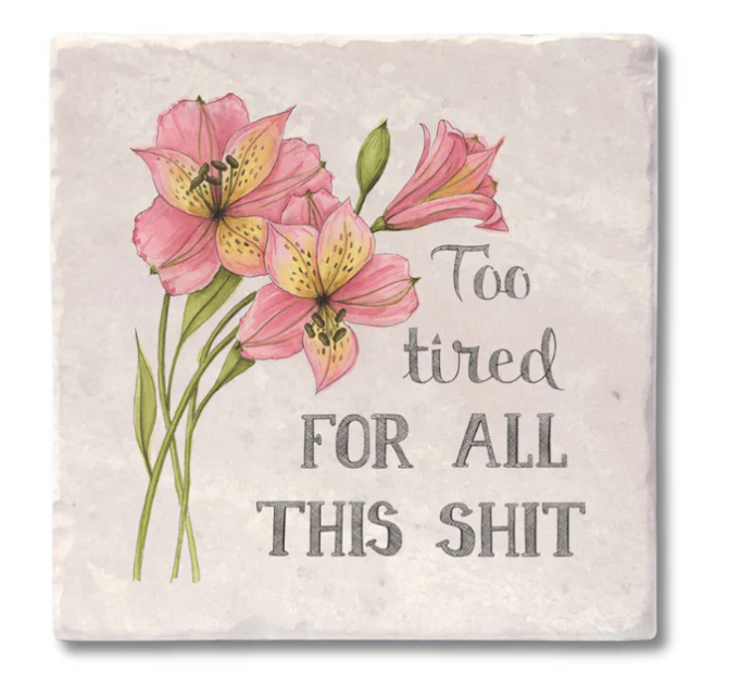 Naughty Florals Coasters (assorted designs)