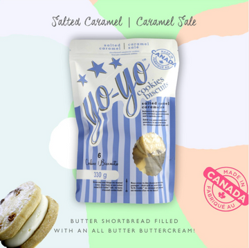 Salted Caramel Yo-Yo Cookies