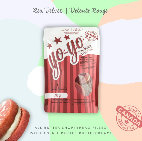 Red Velvet Yo-Yo Cookies