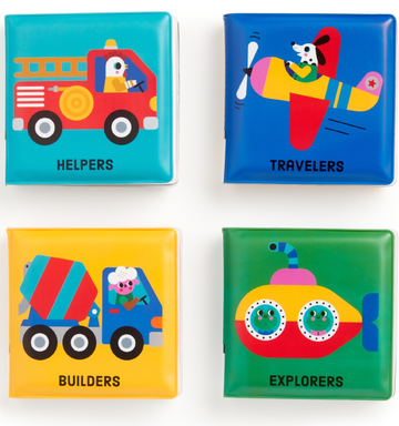 Things That Go Color Magic Bath Book Set - 0