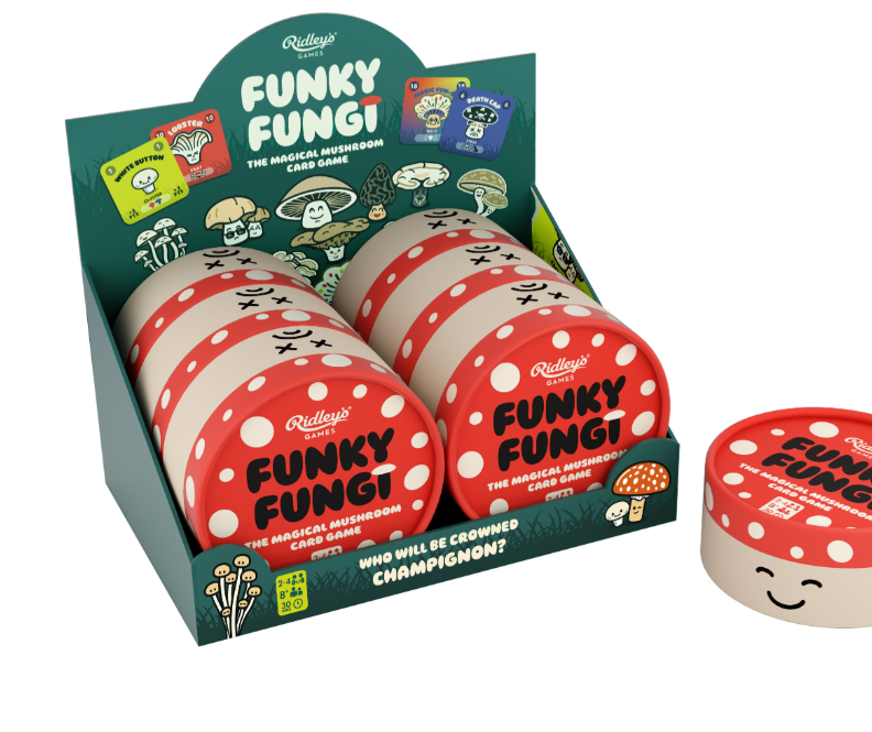 Funky Fungi Game in Display Case