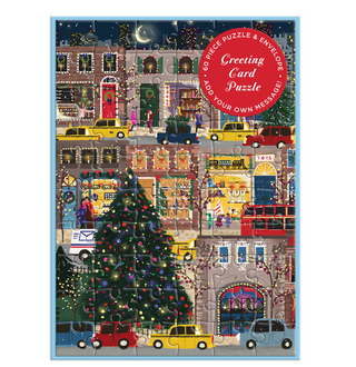  Joy Laforme Winter Lights Greeting Card Puzzle