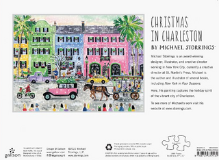  Michael Storrings Christmas in Charleston 1000 Piece Puzzle