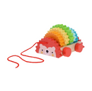 Rainbow Hedgehog Wooden Pull Toy-3