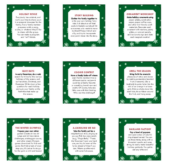 After Dinner Amusements: Happy Holidays