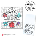 Mini Coloring Book – Sea Secrets-1