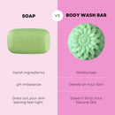 Lavender & Bergamot Body Wash Bar - Soap-Free-2