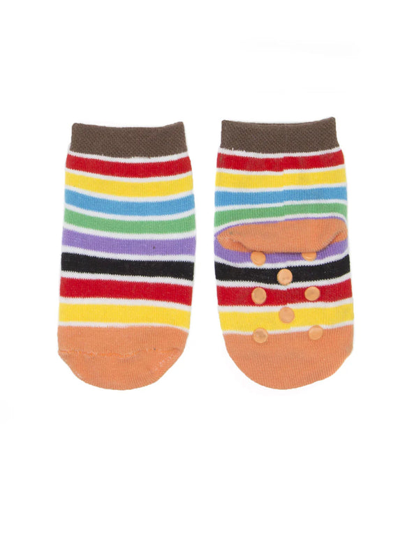 World of Eric Carle Brown Bear, Brown Bear, What Do You See? Children's Socks (4-pack) --- size 2-3T
