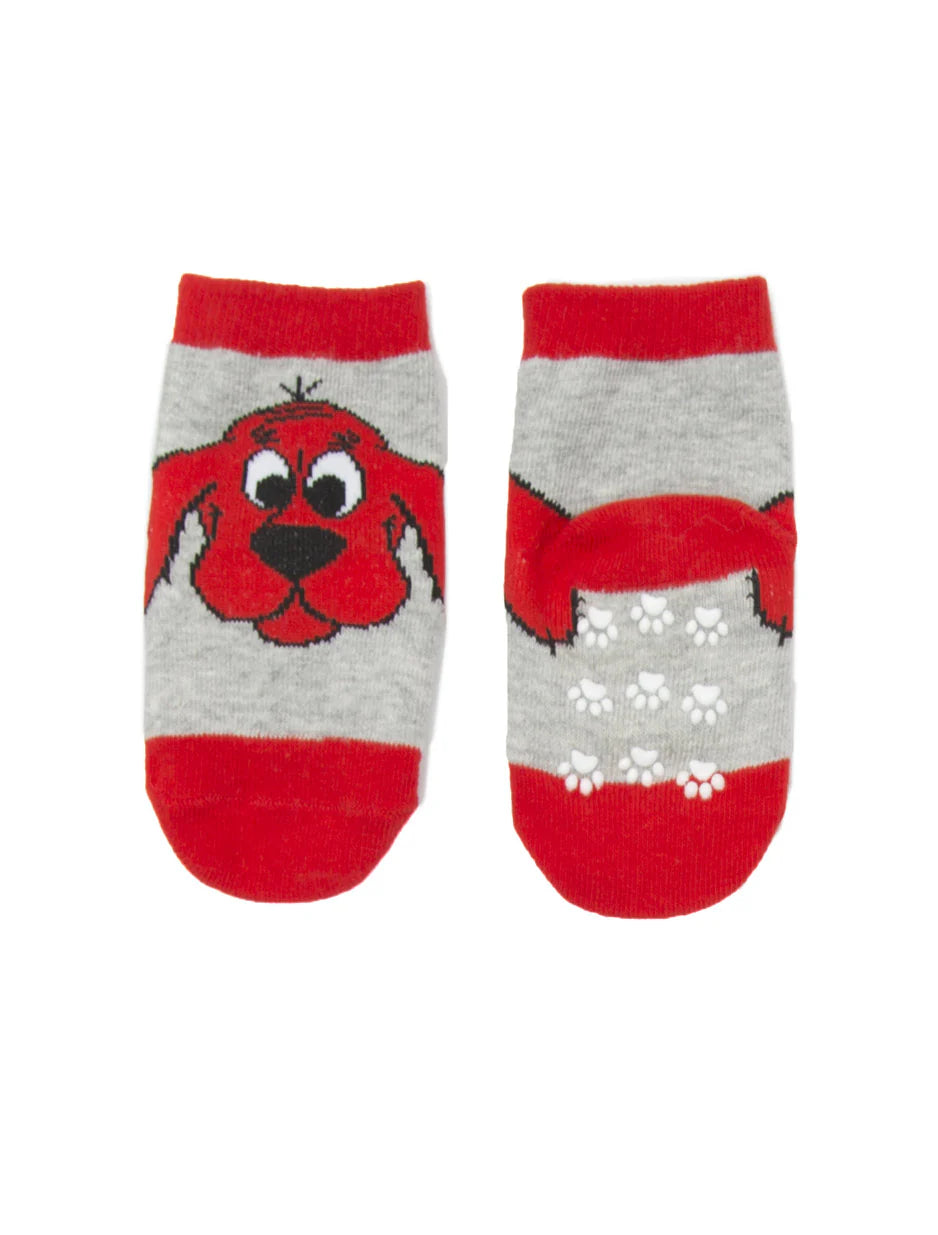 Clifford the Big Red Dog Children's Socks (4-pack) --- size 2-3T