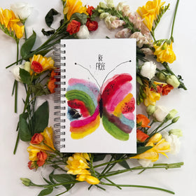 Be Free Butterfly Jumbo Journal - 0
