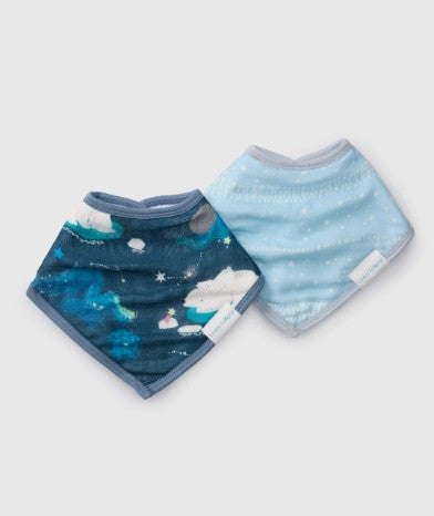 Loulou Lollipop Bandana Bib Set (various patterns)