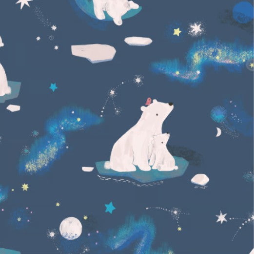 2 Piece Pajama Set - Stargazing Bear - 0