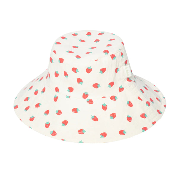 Strawberry Fair Reversible Sun Hat | 3-6 years