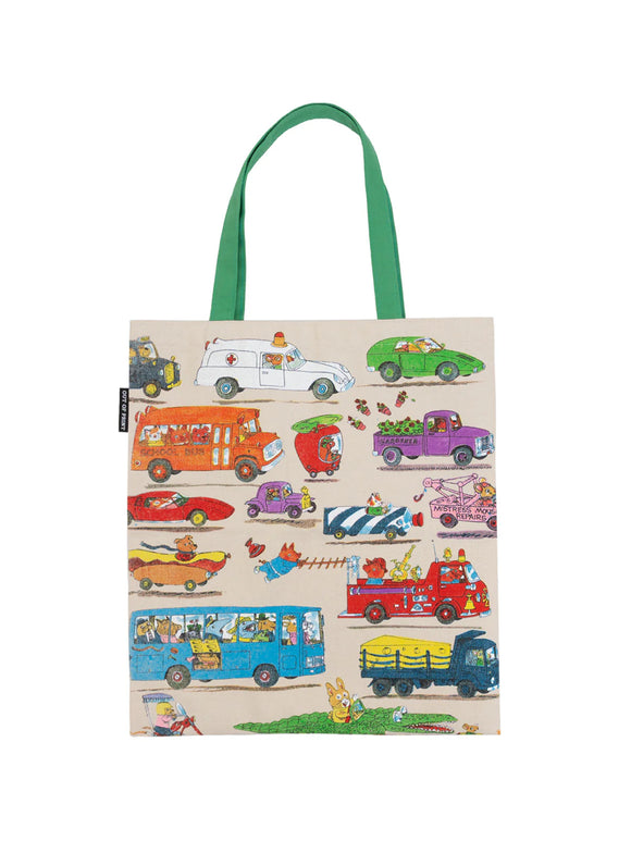 Richard Scarry - Cars and Trucks and Things That Go - Tote Bag