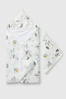Loulou Lollipop Hooded Towel Set (various patterns)-11