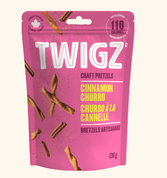 Twigz Pretzel Sticks - Cinnamon Churro