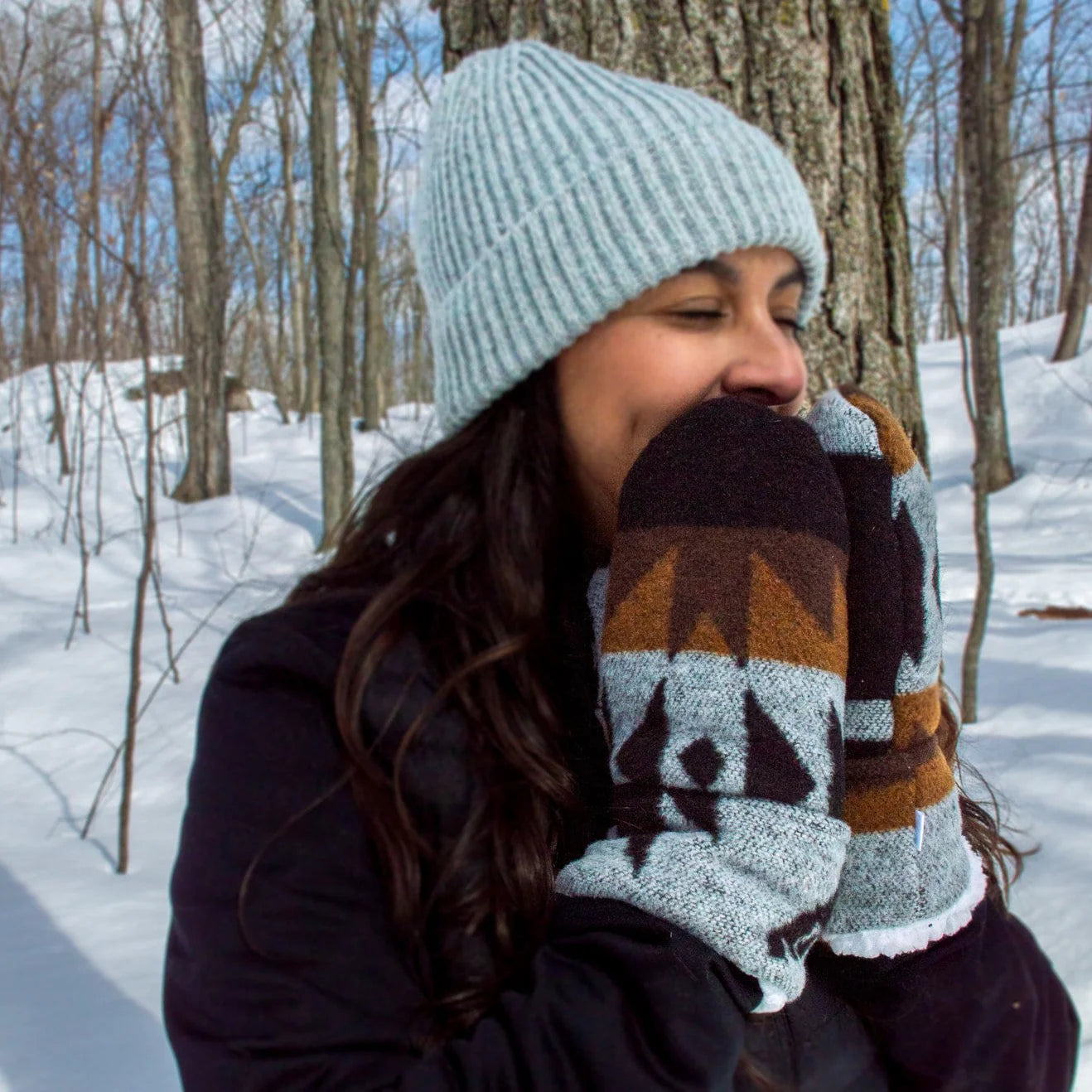 Mini Tipi Mittens (various patterns)