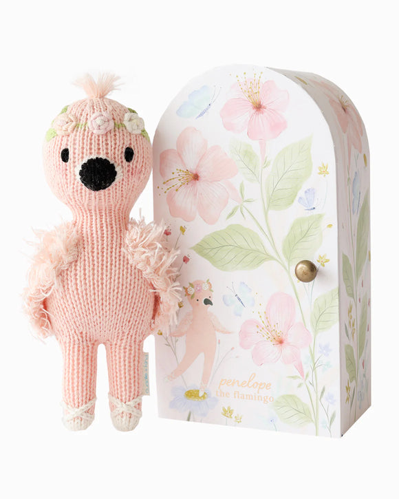 Tiny Penelope the Flamingo