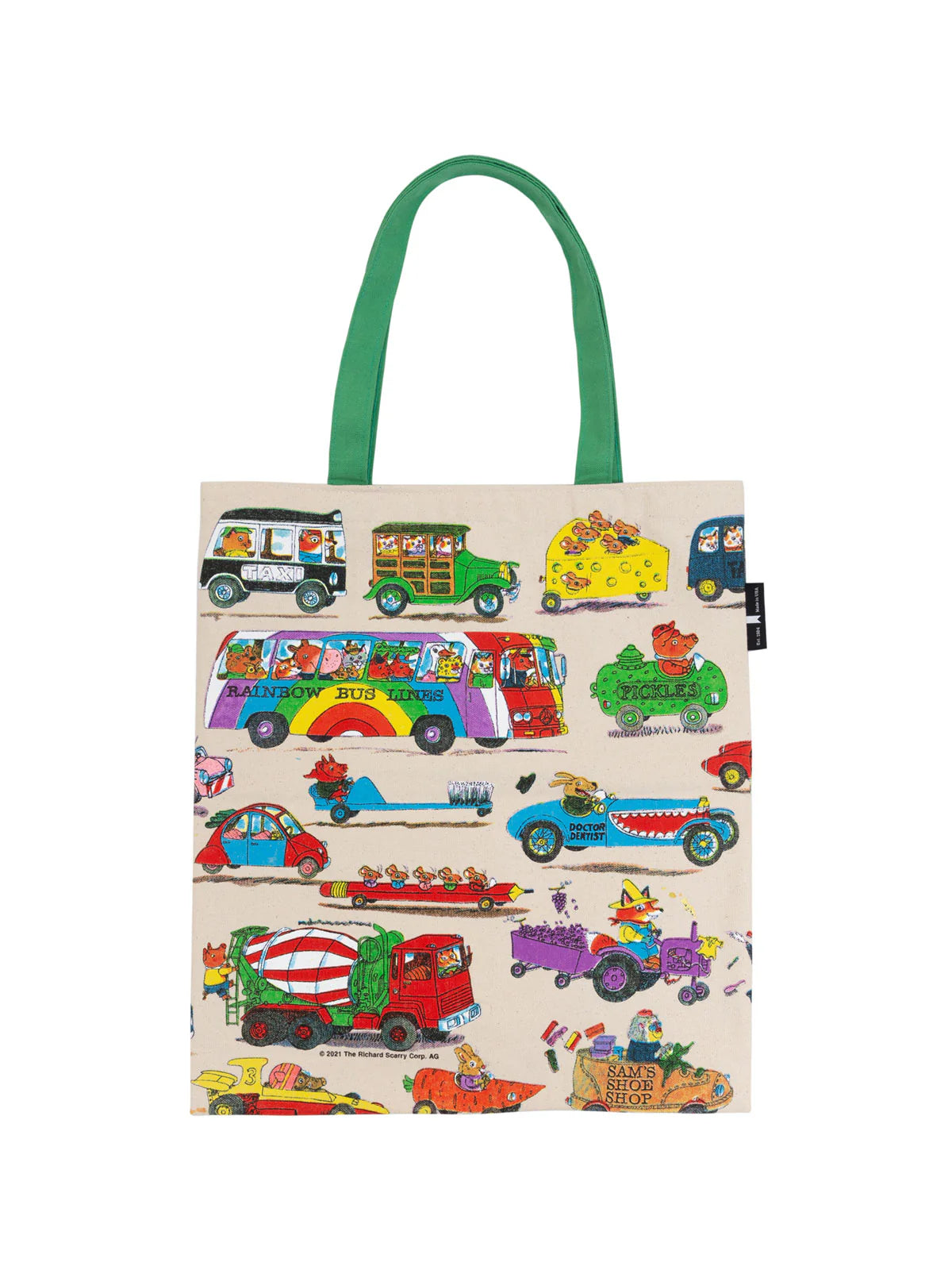 Richard Scarry - Cars and Trucks and Things That Go - Tote Bag