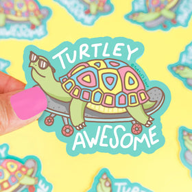 Turtley Awesome Vinyl Sticker