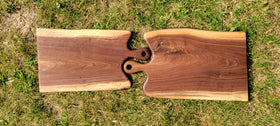 Live Edge Walnut Charcuterie Board - 0