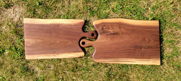 Live Edge Walnut Charcuterie Board