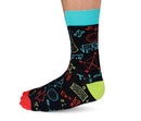 Men's Math Attack Socks-1