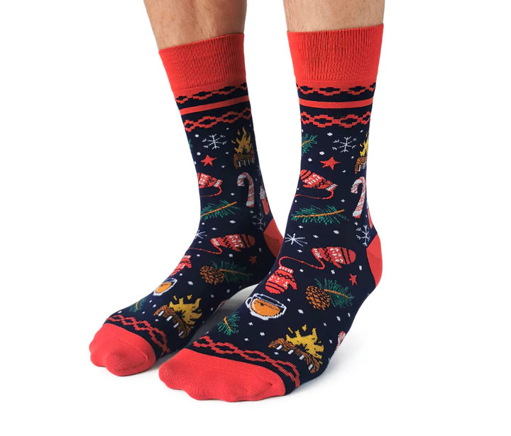 Men's Merry and Bright Socks - 0