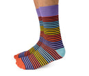 Men's Stripe Right Socks-1