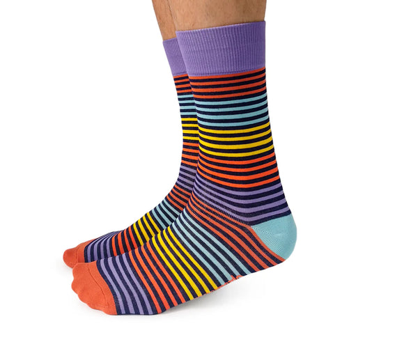 Men's Stripe Right Socks