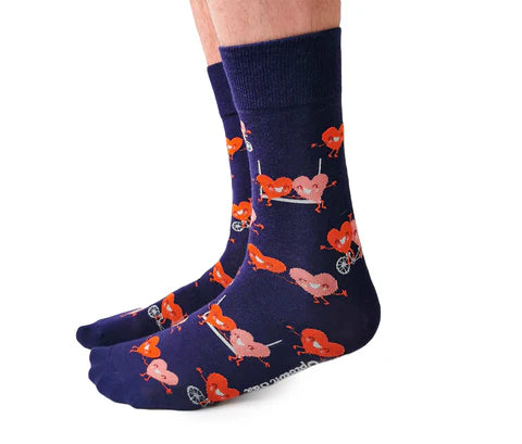 Men's Tandem Hearts Socks