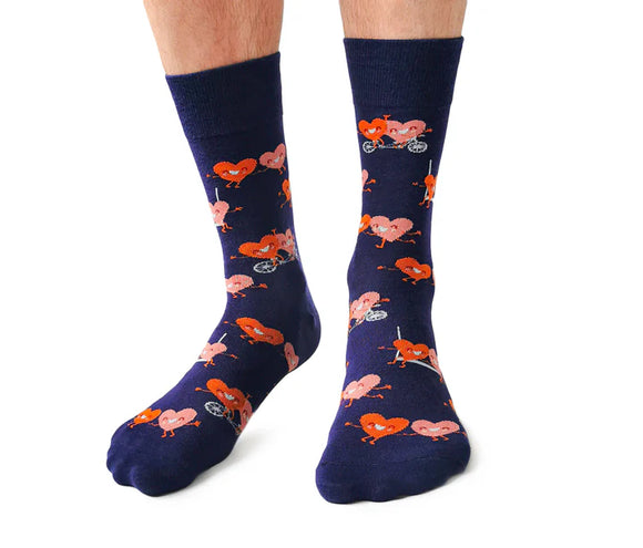 Men's Tandem Hearts Socks