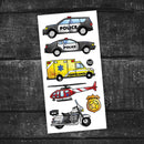 911 Emergency - Temporary Tattoos-1