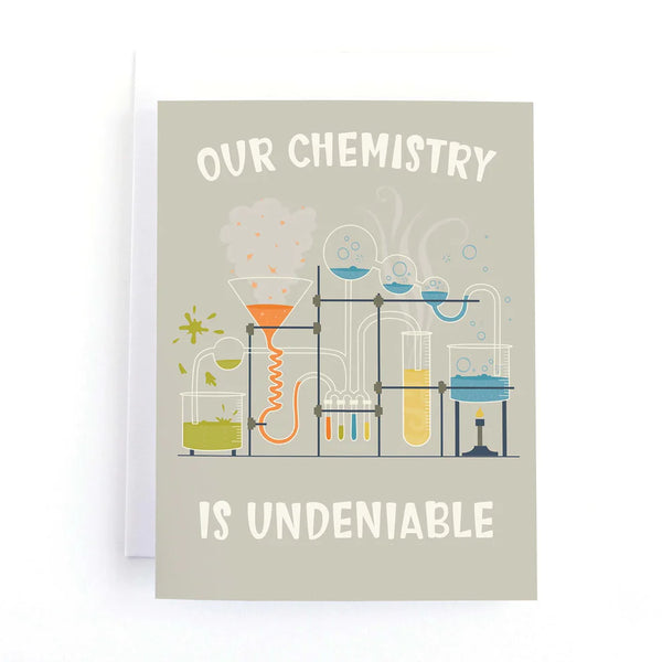 Chemistry Valentines Day Card