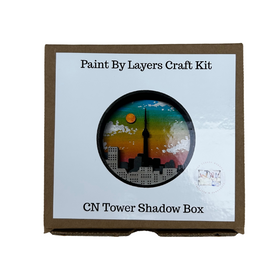 CN Tower Shadow Box Kit