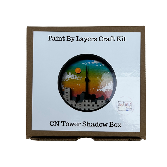 CN Tower Shadow Box Kit