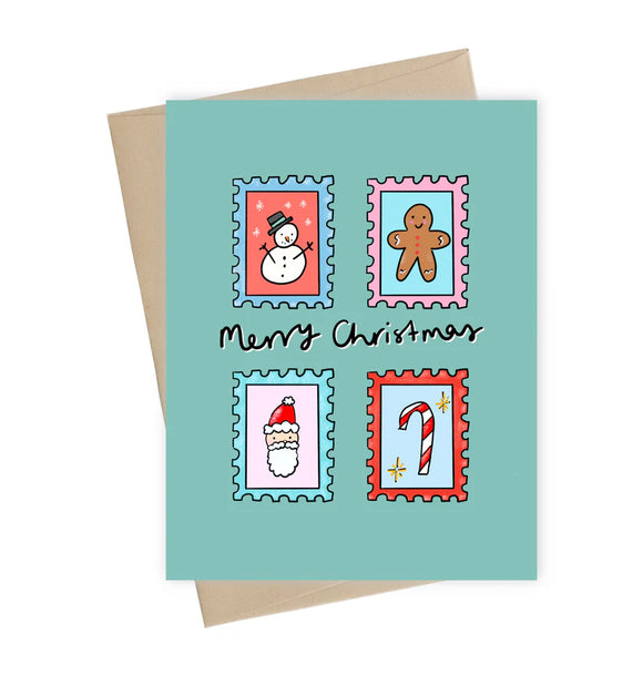 Christmas Stamp Card