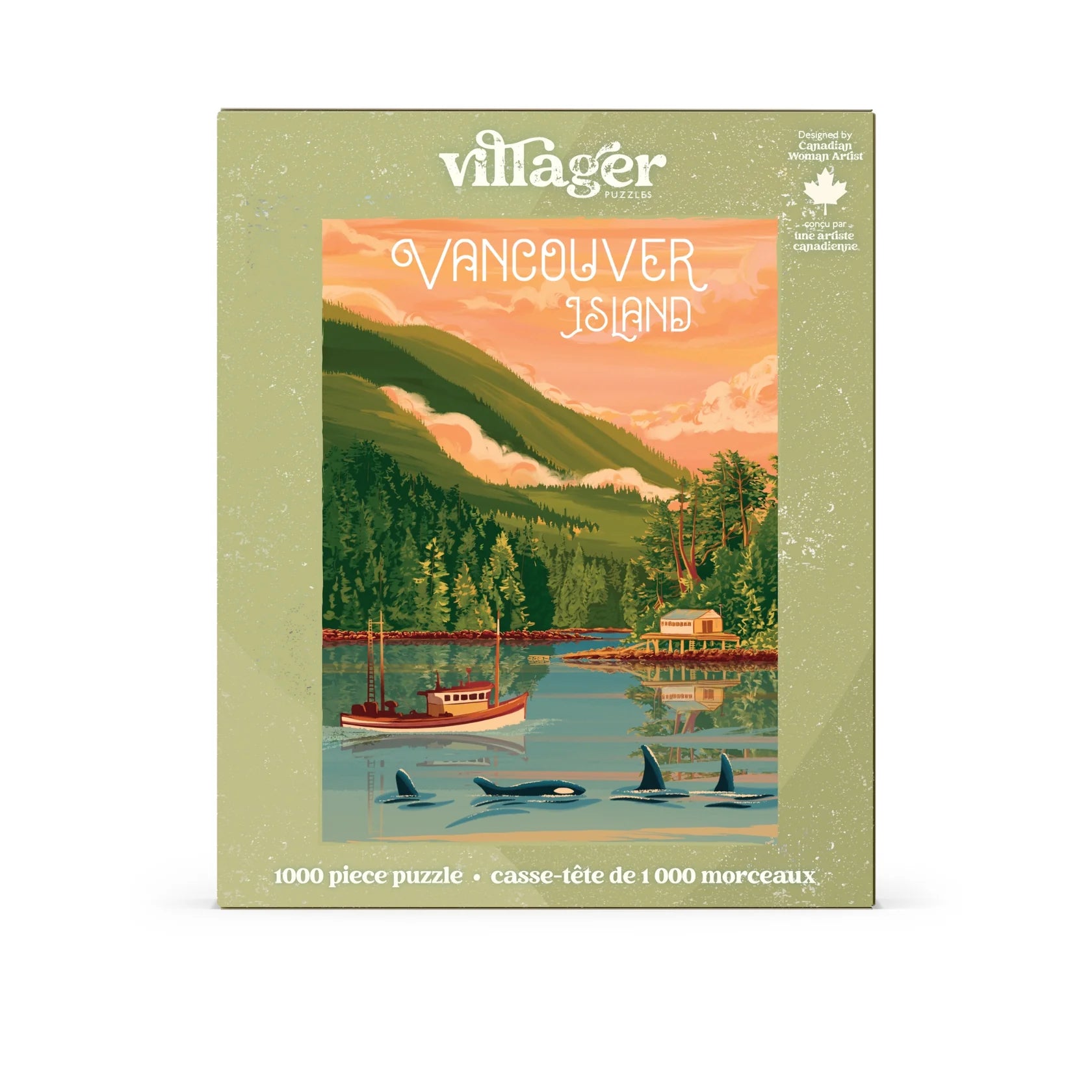 Villager Puzzles | Vancouver Island | 1000-Piece Puzzle for Adults - 0