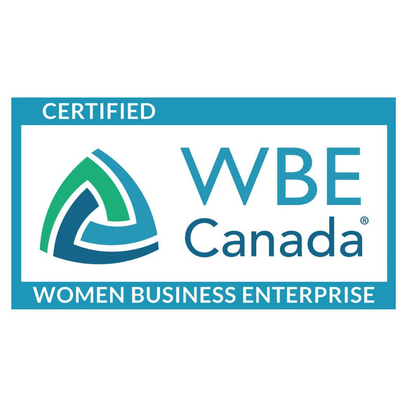 Proudly a Canadian, Certified Women Business Enterprise