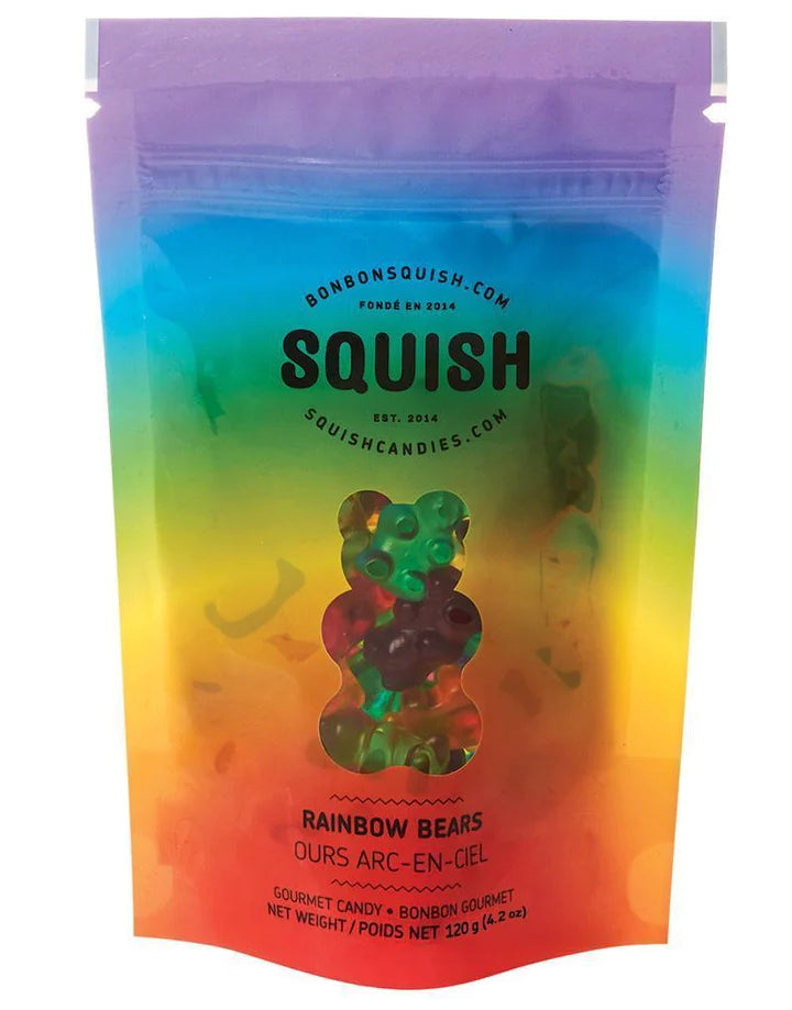 Mini Rainbow Gummy Bears (Squish)