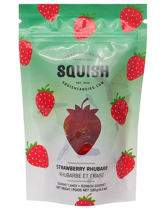 Strawberry Rhubarb Gummies (Squish)