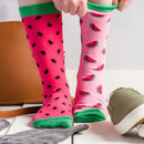 Women's Inside Out Watermelon Socks-3