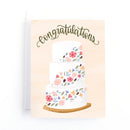 Congratulations Wedding Cake Love Card-1