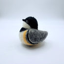 Needle Felted Chickadee Ornament-5