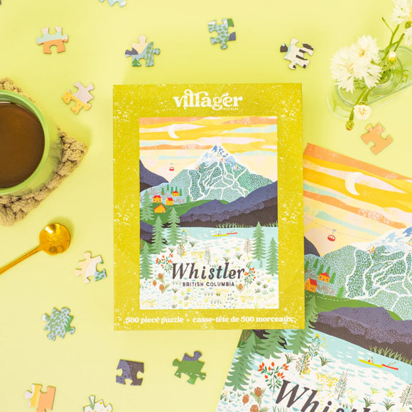 Villager Puzzles | Whistler Mountain | 500-Piece Puzzle for Adults
