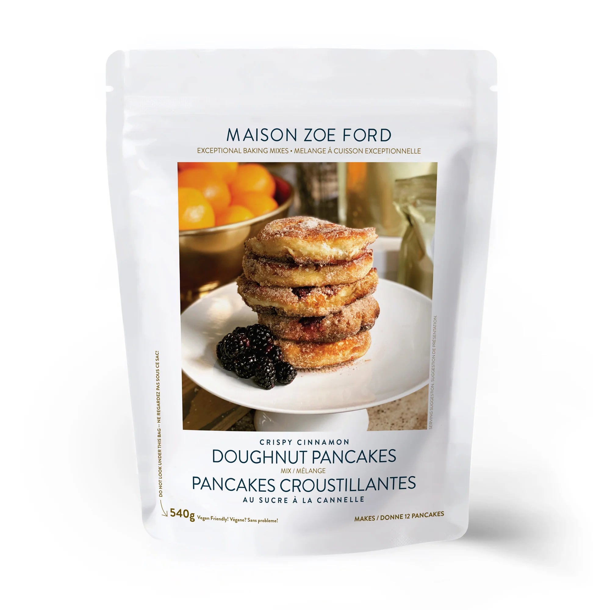 Crispy Cinnamon Doughnut Pancake Mix | Maison Zoe Ford