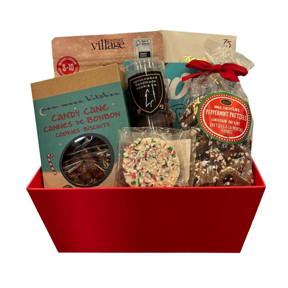 Wintermint Treats Gift Basket