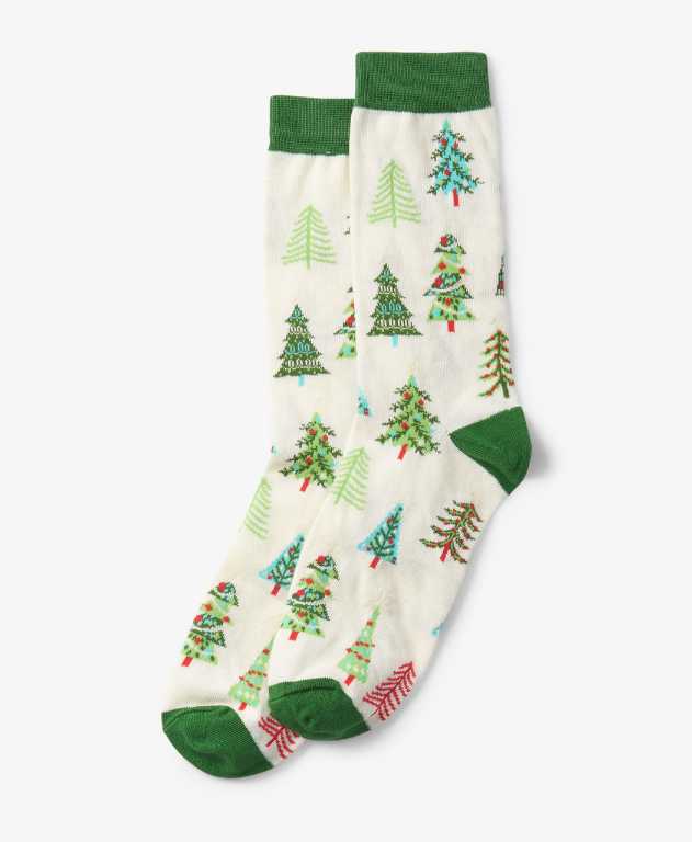 Christmas Tree Crew Socks (adult)