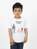 Everyone Poops Kids' T-Shirt-2