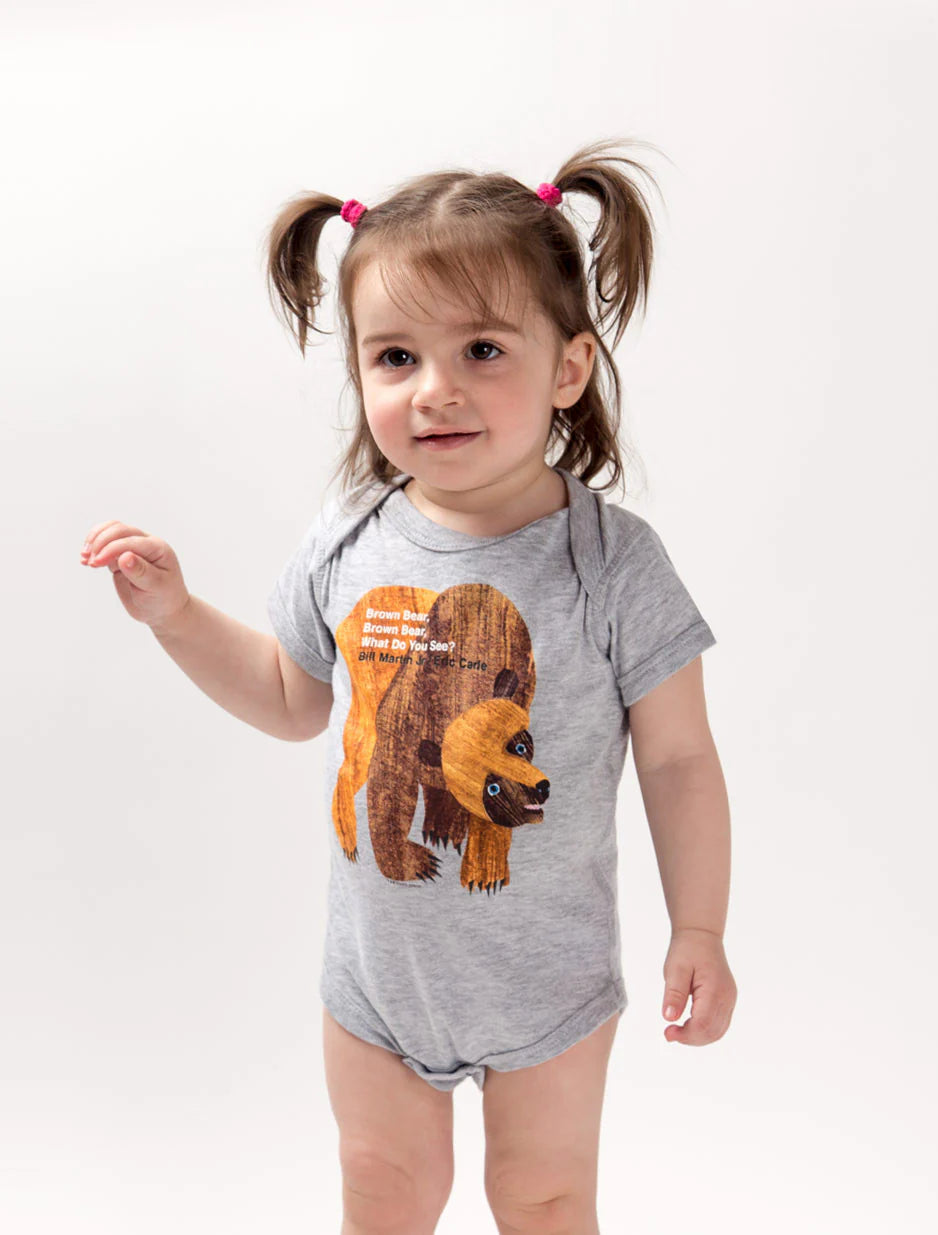 World of Eric Carle Brown Bear, Brown Bear, What Do You See? Baby Bodysuit - 0